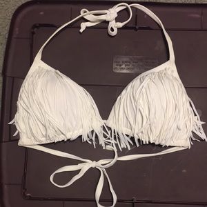 Hollister fringe bikini top